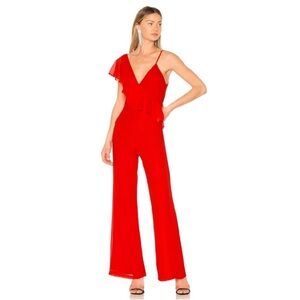 LPA size extra small red jumpsuit.